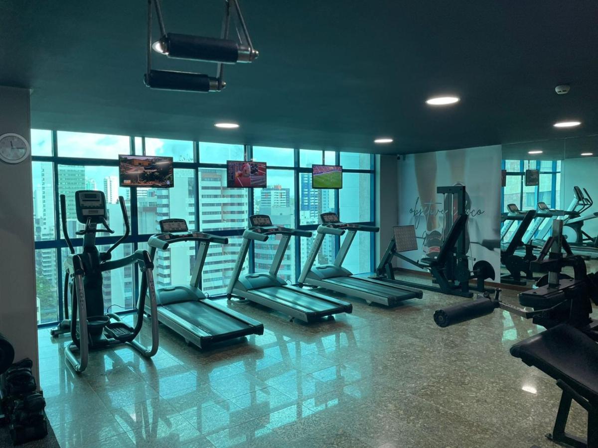 Hotel Atlante Plaza Ресифи Экстерьер фото The gym at the hotel